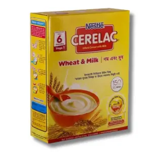 Cerelac Wheat & Milk 400(±)50gm (BIB)