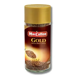 MacCoffee Gold Freeze Dried Coffee 100gm