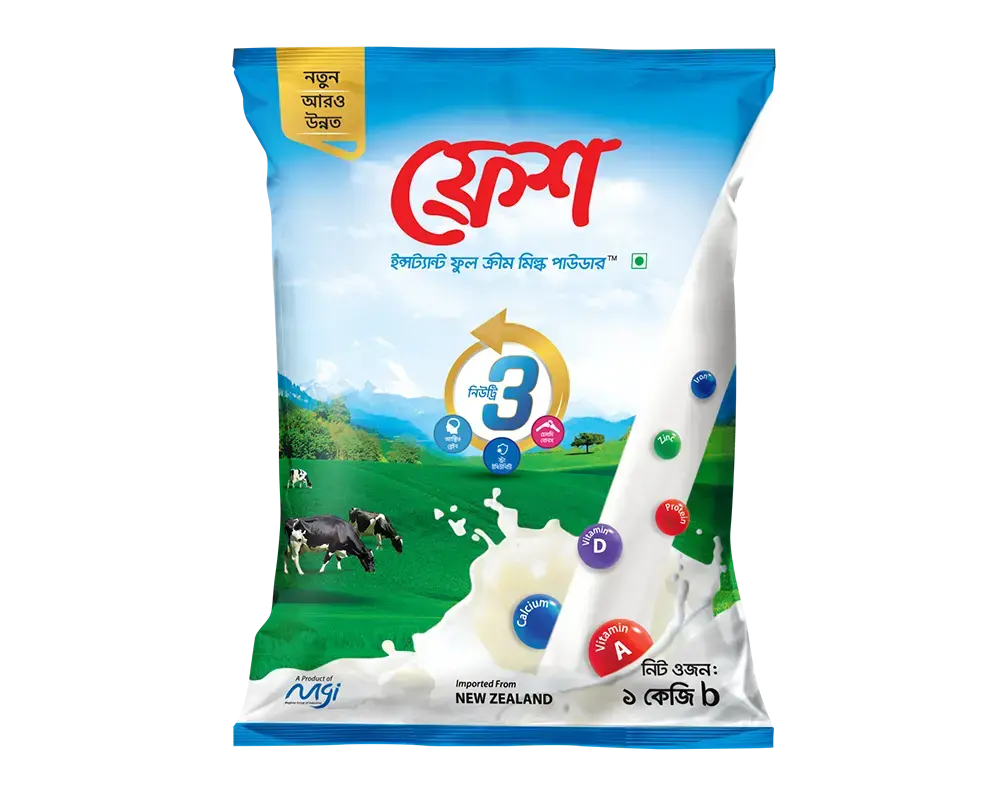 Fresh Instant Full Cream Milk Powder 1000gm