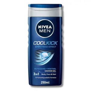 Nivea Cool Kick Shower Gel 250ml