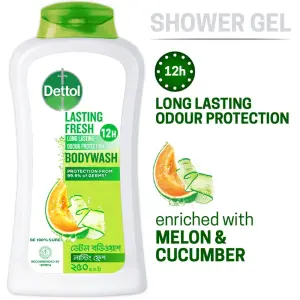 Dettol Lasting Fresh Body Wash 250ml
